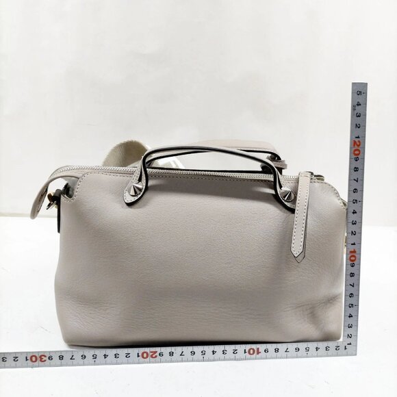 Fendi Hand bag Gray Leather mon-892-091725 - Picture 2 of 16